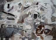 A Change of Worlds (acylic) 59x79cm