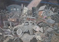 Nothing To Report (acrylic) 59x79cm