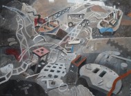 Re-assemble (gouache) 59x79cm