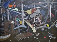 Skiathos (acrylic) 150x200cm