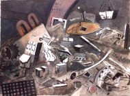 Seafaring (gouache) 58x79cm