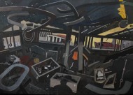 Tzoveleki Requiem (oil and wax) 124x178cm