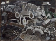 Under The Radar (acylic) 58x79cm