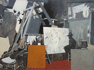 rue Cavlaincourt (acrylic) 59x79cm