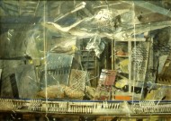 small piano piece (acrylic) 61x86cm