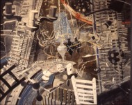 counterpoise (graphite, watercolour) 91x86cm