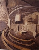 life room (gouache) 152x132cm