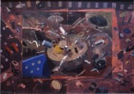 circus study II (acrylic) 83x112cm