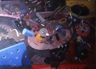 circus II (acrylic) 172x239cm