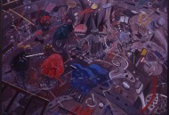 to be continued (acrylic) 71x100cm