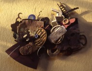 profiles (sketch model) (wood, metal, perspex) 256x270x65cm