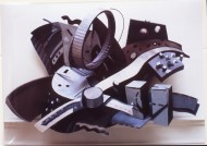 annex (painted steel) 186x300x76cm