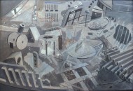 on deck (acrylic) 90x130cm