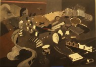 echoes (acrylic) 158x223cm