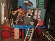 art or theatre II? (acrylic) 15x20cm